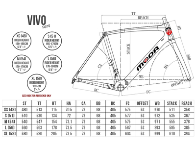 Moda Bikes Vivo Rim click to zoom image