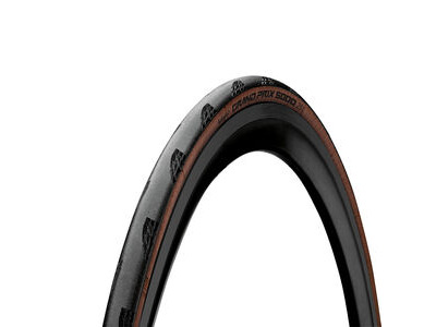 Continental Grand Prix 5000 Tyre - Foldable Blackchili Compound Black/Transparent: Black/Transparent 700 X 25c