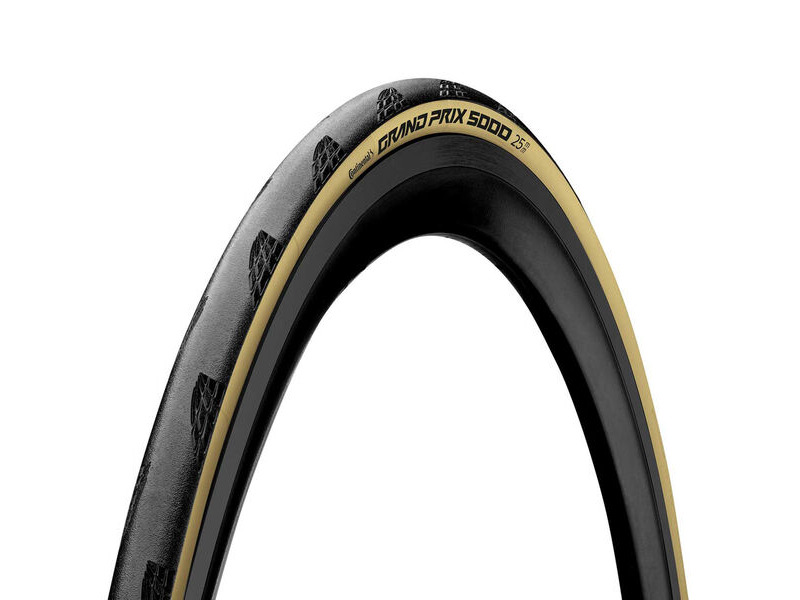 Continental Grand Prix 5000 Tyre - Foldable Blackchili Compound 2021 Black/Cream 700 X 28c click to zoom image