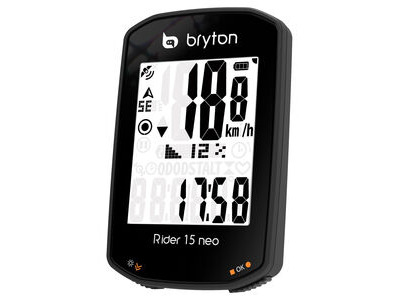 Bryton Rider 15c Neo Gps Cycle Computer Bundle With Cadence: