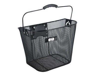 Oxford Wire Front Basket Quick Release - Black