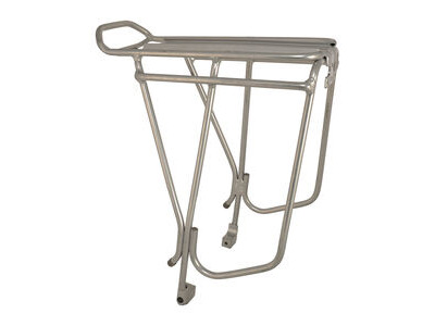 Oxford Alloy Disc Compatible Luggage Rack - Silver