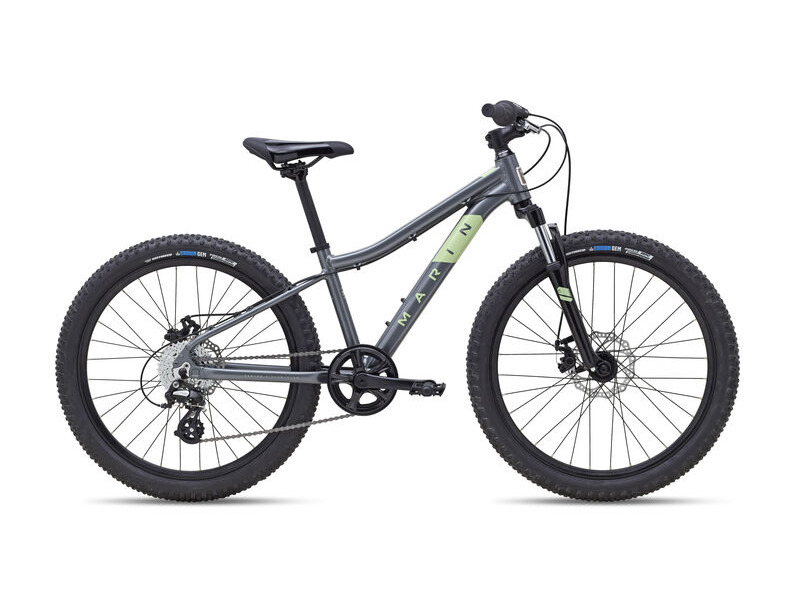 Marin Bikes Bayview Trail 24' Gloss Grey/Mint click to zoom image