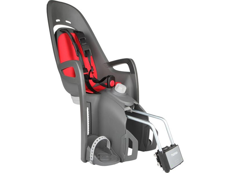 Hamax Zenith Relax Child Bike Seat (4-pack) Grey/Red click to zoom image