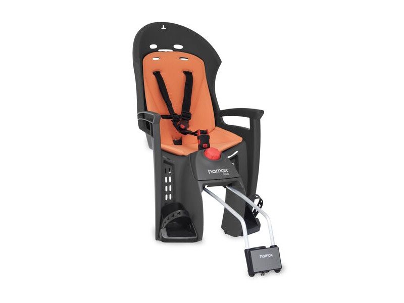 Hamax Siesta With Lockable Bracket Grey/Orange click to zoom image