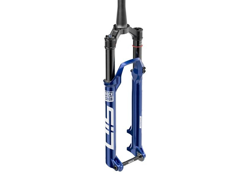 Rock Shox Fork Sid Ultimate Race Day - 3p Crown D1 (Includes Ziptie Fender, Star Nut, Maxle Stealth): Blue Crush 120mm click to zoom image