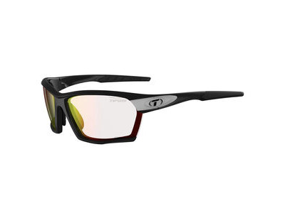 Tifosi Optics Kilo Clarion Red Fototec Single Lens Sunglasses Black/White/Clarion Red Fototec