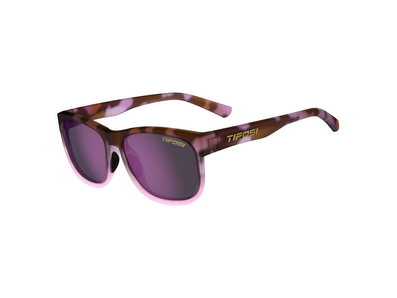 Tifosi Optics Swank Xl Single Lens Sunglasses Pink Tortoise click to zoom image