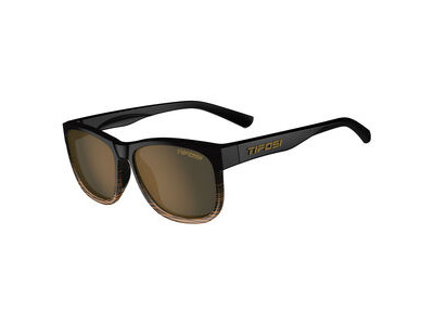 Tifosi Optics Swank Xl Single Polarized Lens Sunglasses Brown Fade