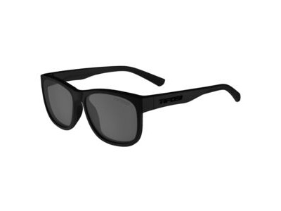 Tifosi Optics Swank Xl Single Polarized Lens Sunglasses Blackout/Smoke Polarized