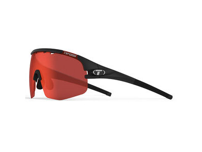 Tifosi Optics Sledge Lite Interchangeable Lens Sunglasses Matte Black/Red