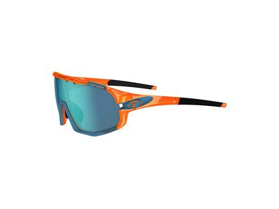 Tifosi Optics Sledge Interchangeable Clarion Lens Sunglasses Crystal Orange/Clarion Blue